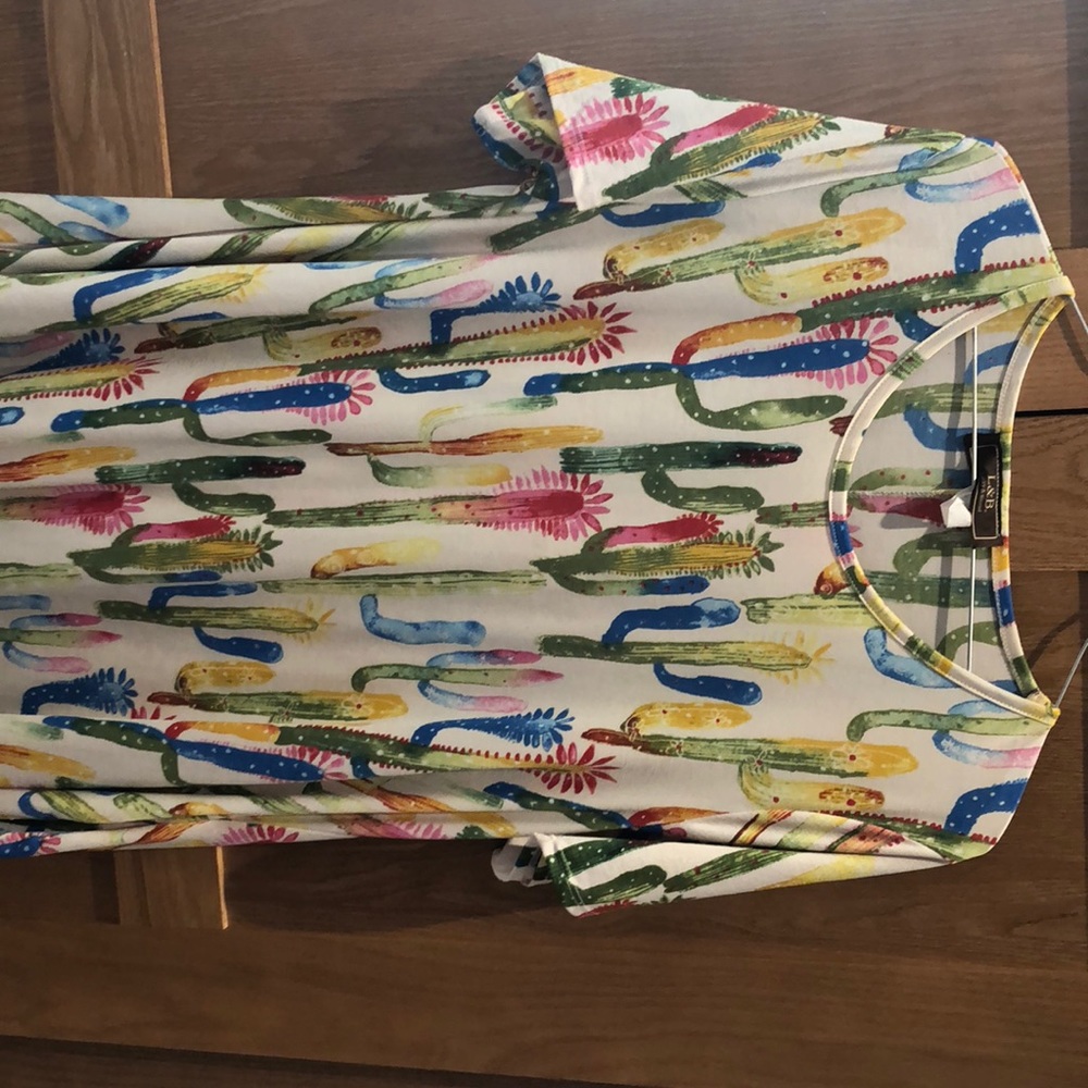Cactus dress with pockets